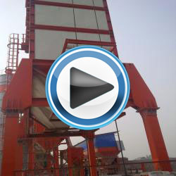 【現(xiàn)場視頻】西安市某瀝青攪拌站，天然氣瀝青拌合站