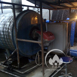 唐山市某瀝青拌合站導(dǎo)熱油爐利雅路柴油燃燒器維修項目竣工 三